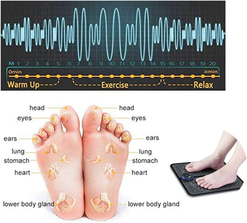 EMS FootRelax™ | Tapete Masajeador Inteligente