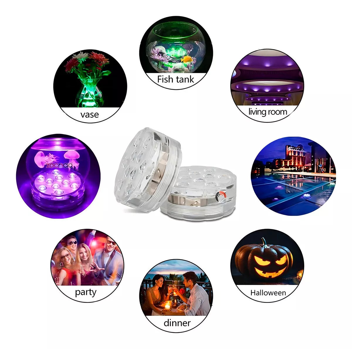 HydroLux RGB™ | Ambiente Perfecto para Piscina