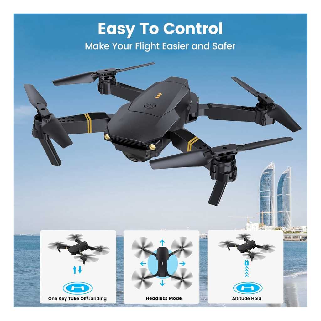 Dron 998 Pro Max Smart Flight™ | Precisión, Estabilidad y Calidad 4K