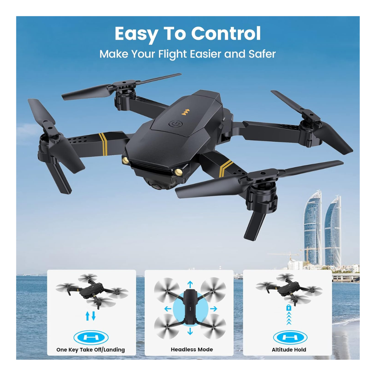 Dron 998 Pro Max Smart Flight™ | Precisión, Estabilidad y Calidad 4K