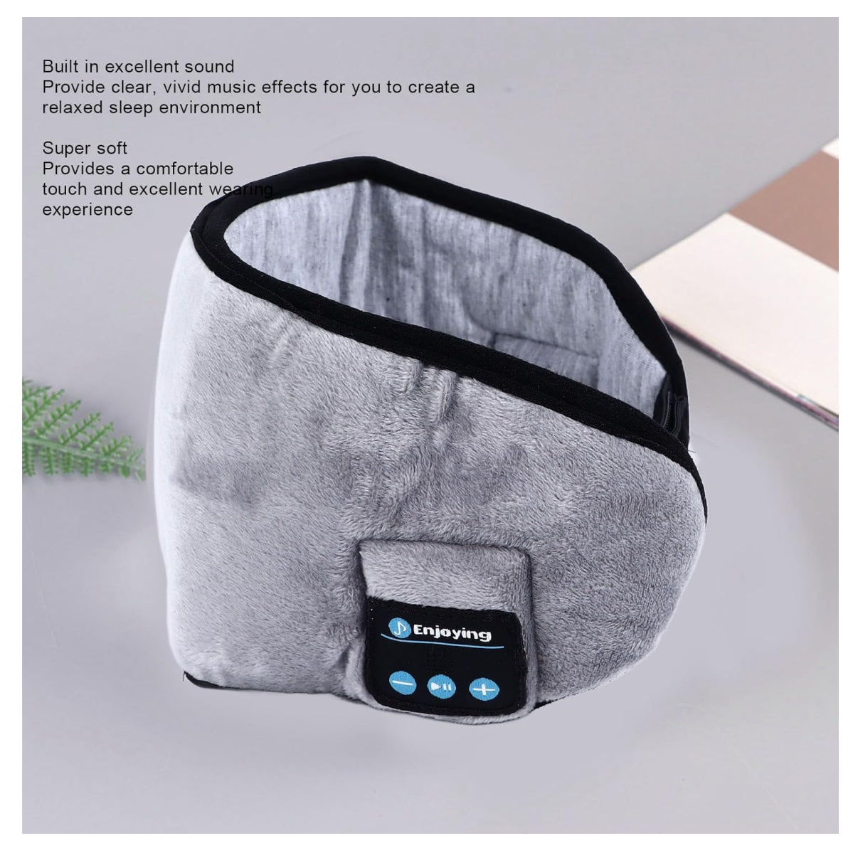 RelaxBand Bluetooth™ | Duerme con Música y Comodidad