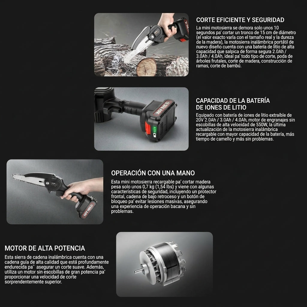 MiniSaw Pro™ | Potencia Profesional en tu Mano