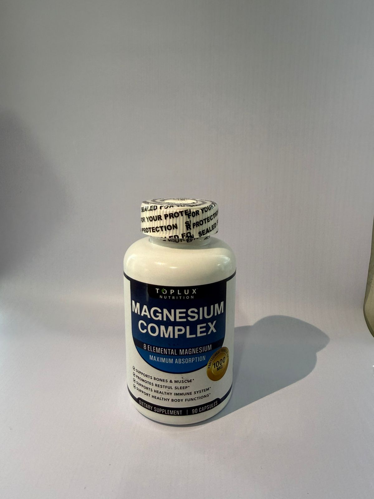 Magnesium Complex TopLux™ | Vitalidad Diaria y Equilibrio Premium