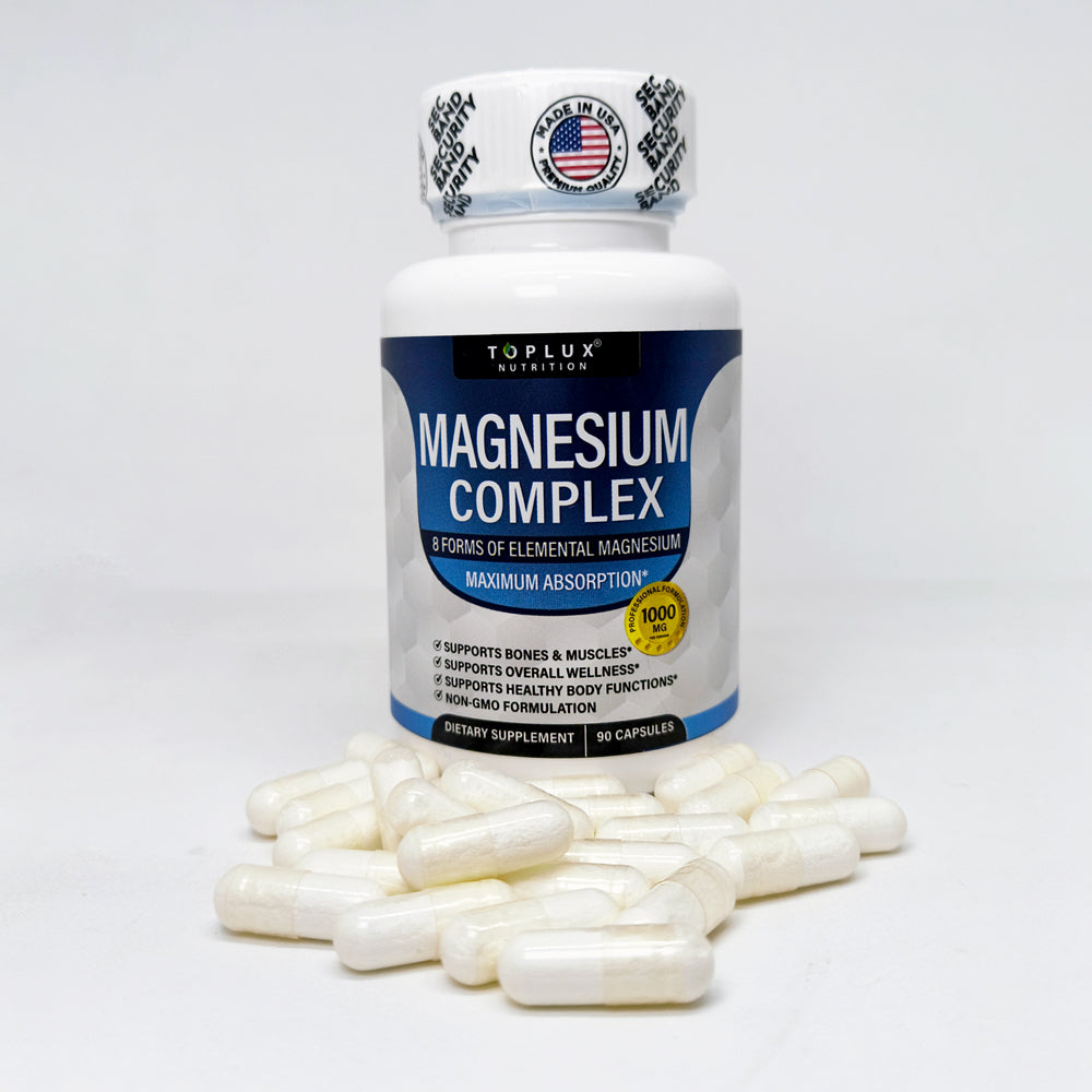Magnesium Complex TopLux™ | Vitalidad Diaria y Equilibrio Premium