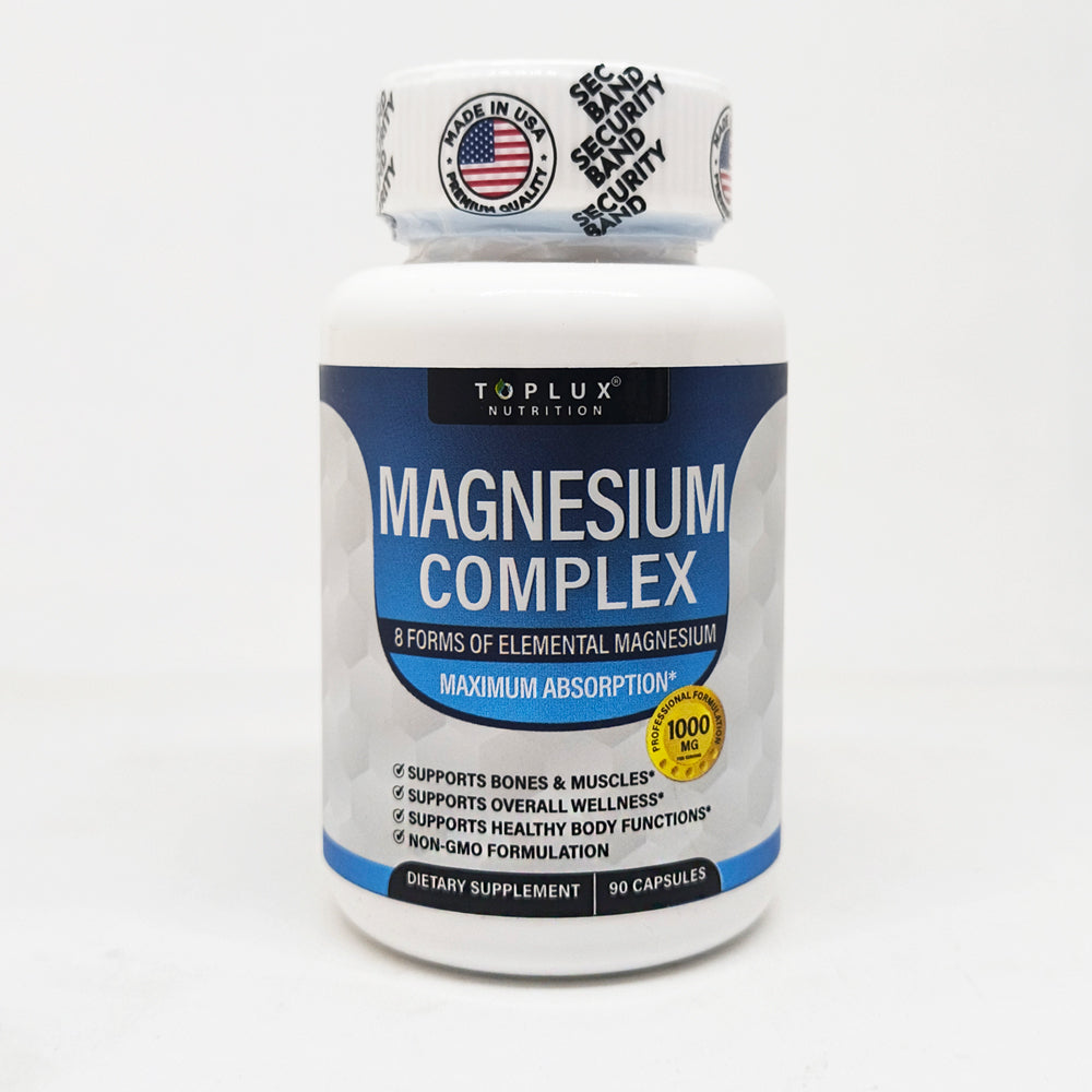 Magnesium Complex TopLux™ | Vitalidad Diaria y Equilibrio Premium