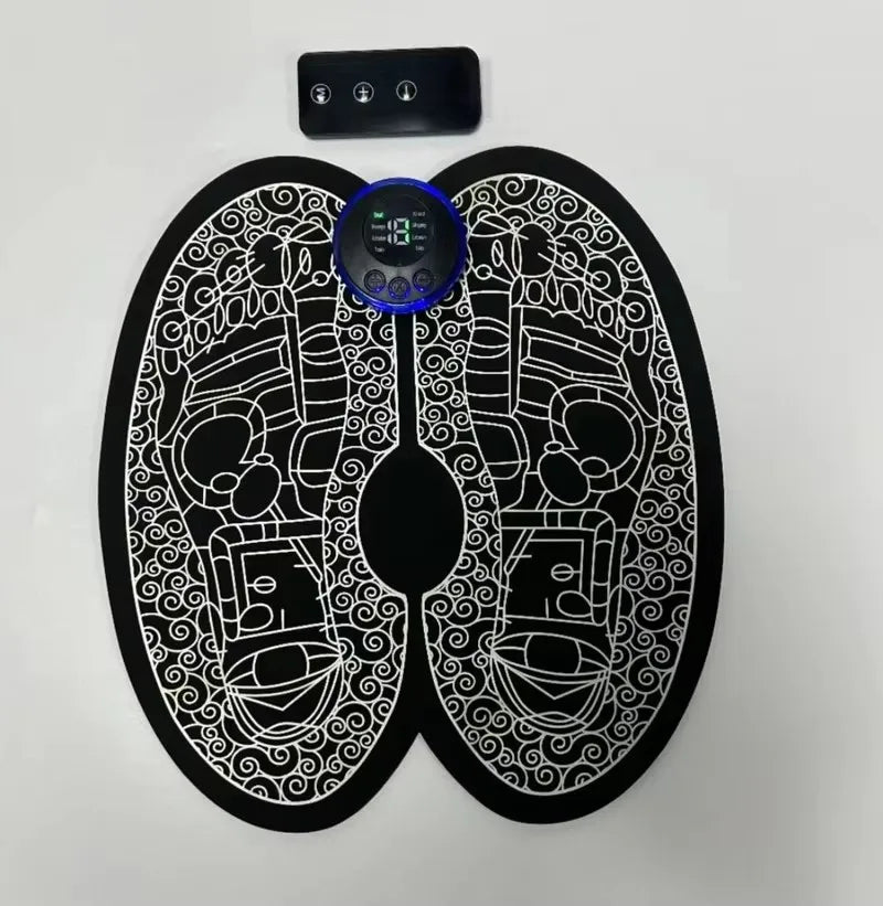 Gran Combo 3 en 1: 2 Mariposas para Cuello + Tapete EMS para Pies