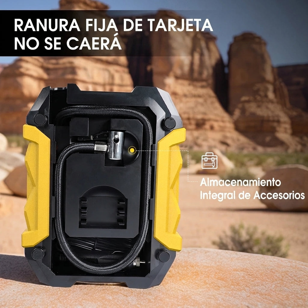 TurboAir Pro™ Compresor de Aire Digital para Auto 12V | 150 PSI | Pantalla Digital