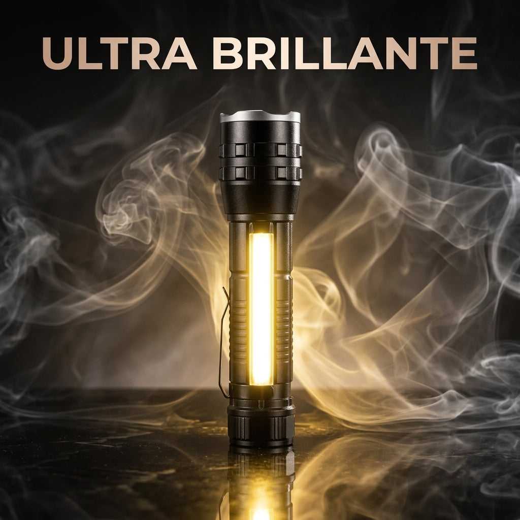 Linterna Tactical Elite™ | Iluminación Profesional LED