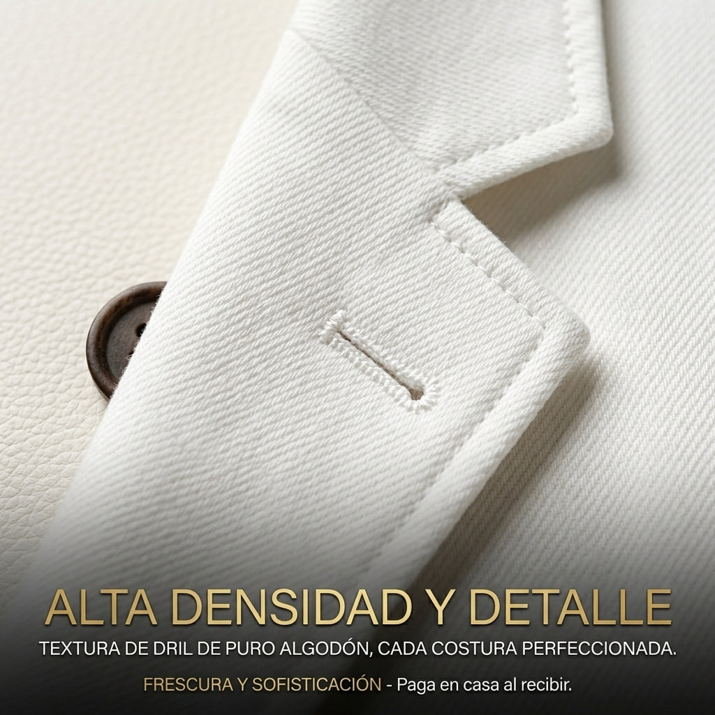 Blazer Dril Executive™ | Elegancia y Estilo Premium