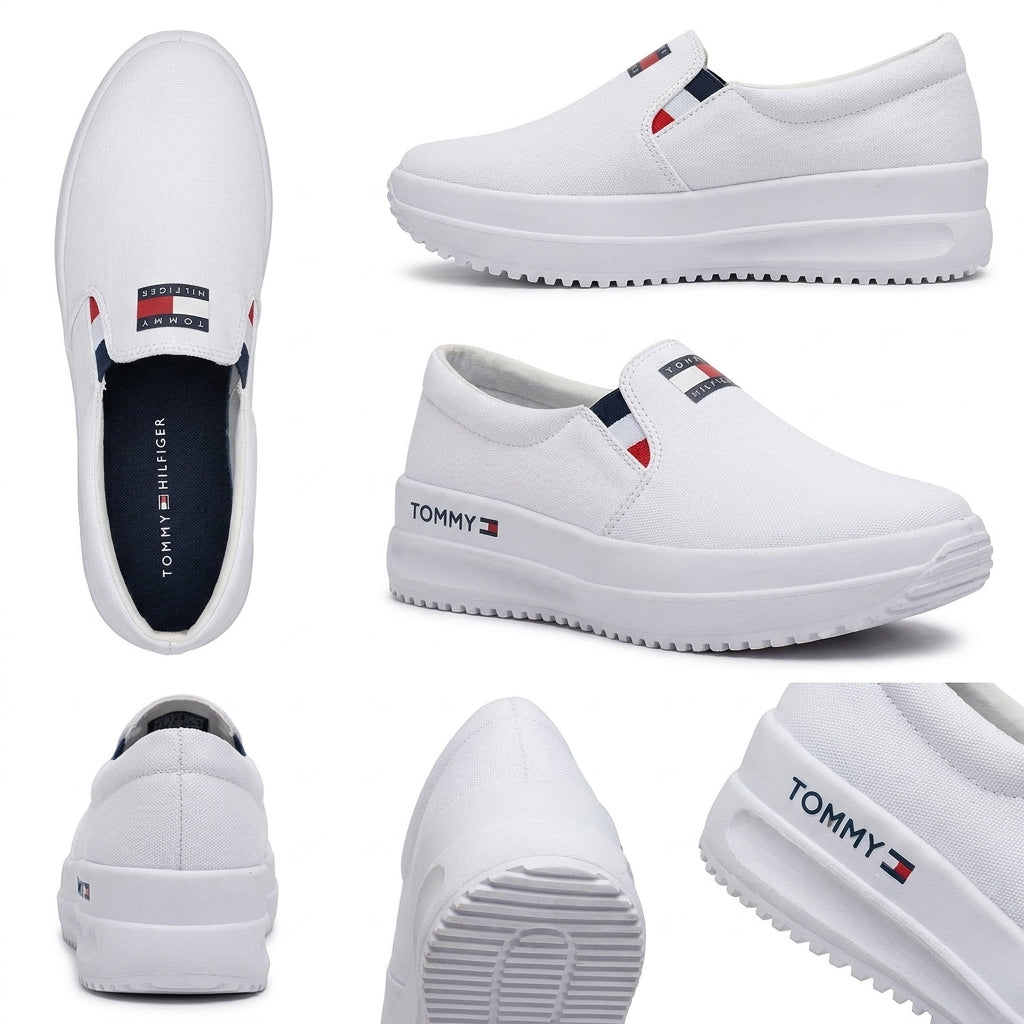 Tenis Slip-On Tommy con Suela Track