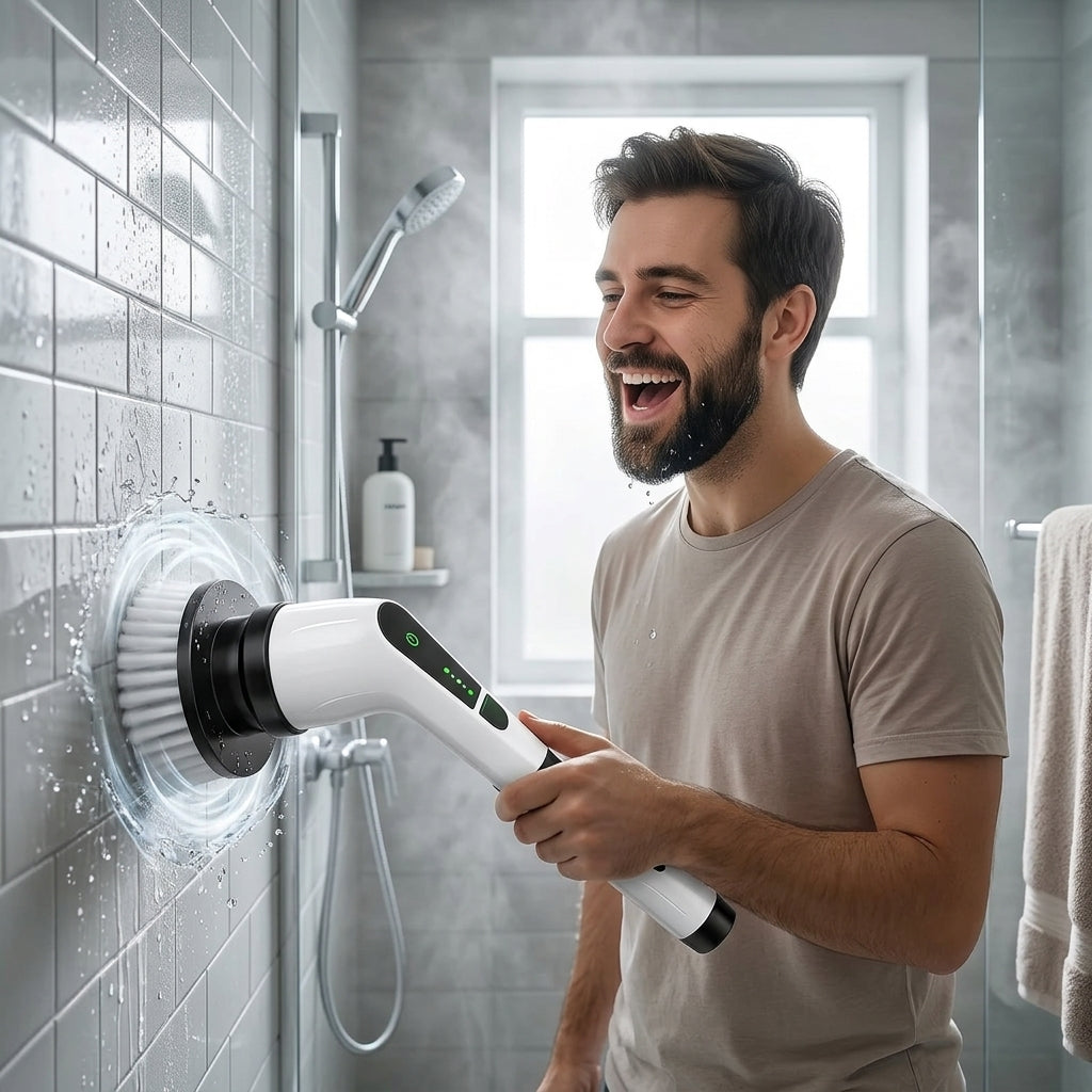 ElectraClean Pro 9 en 1 - Cepillo De Limpieza Eléctrico