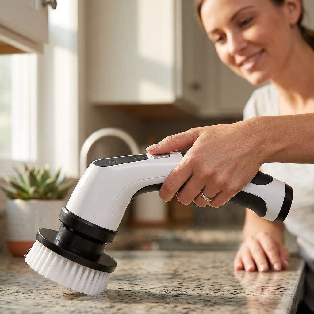 ElectraClean Pro 9 en 1 - Cepillo De Limpieza Eléctrico