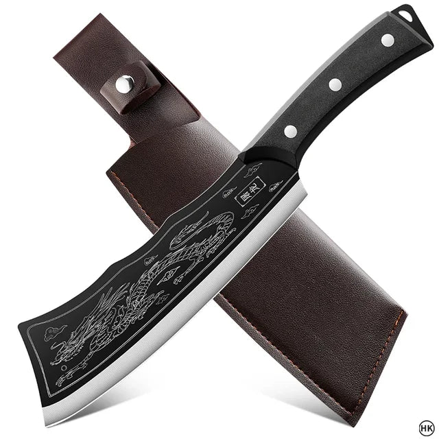 El rey de los asados: El poder y la elegância del CUCHILLO Samurai Dragon