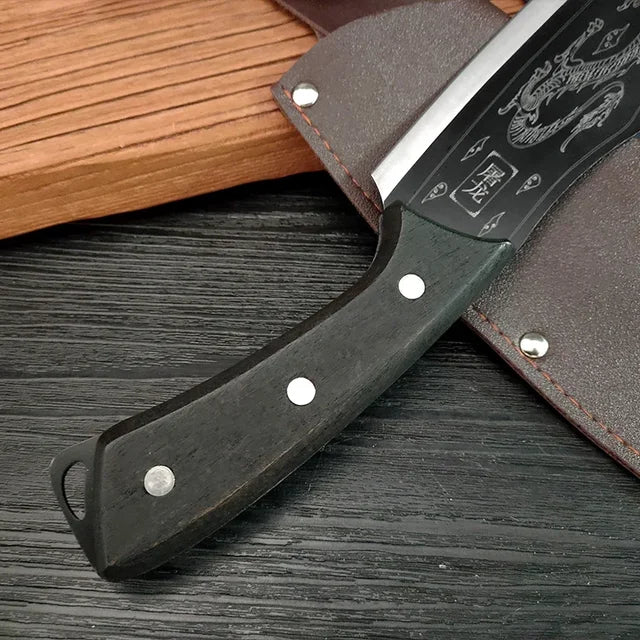 El rey de los asados: El poder y la elegância del CUCHILLO Samurai Dragon