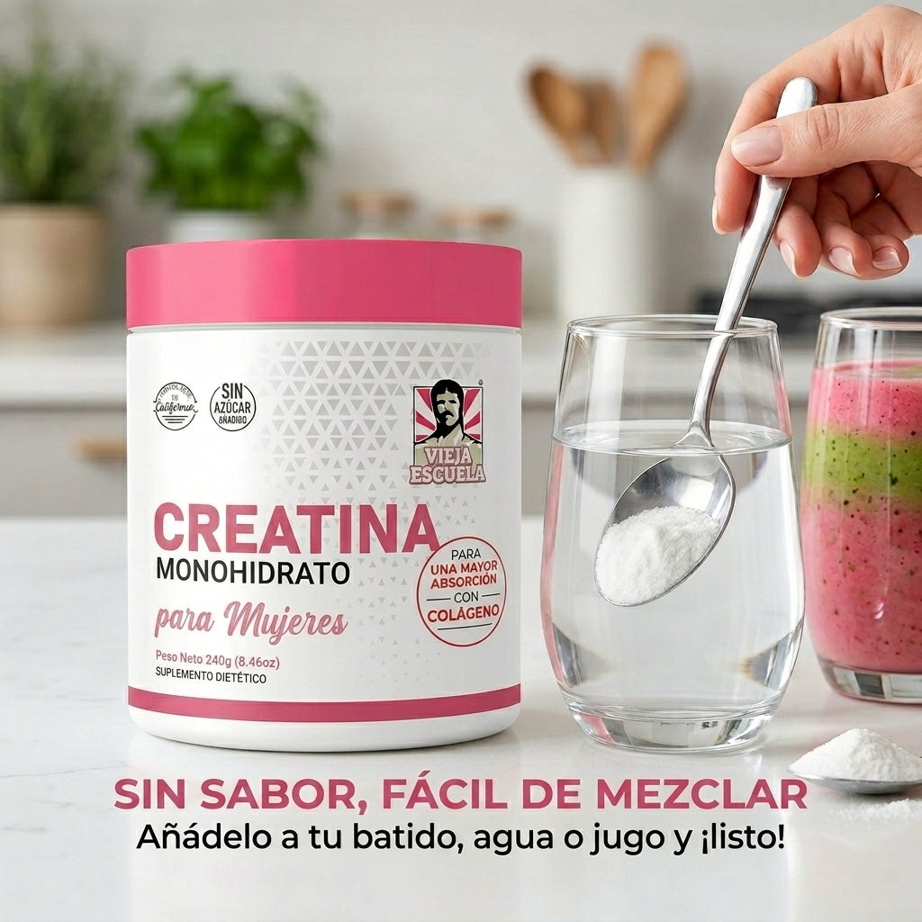 PureBio Creatine™ | Absorción Avanzada y Pureza Certificada