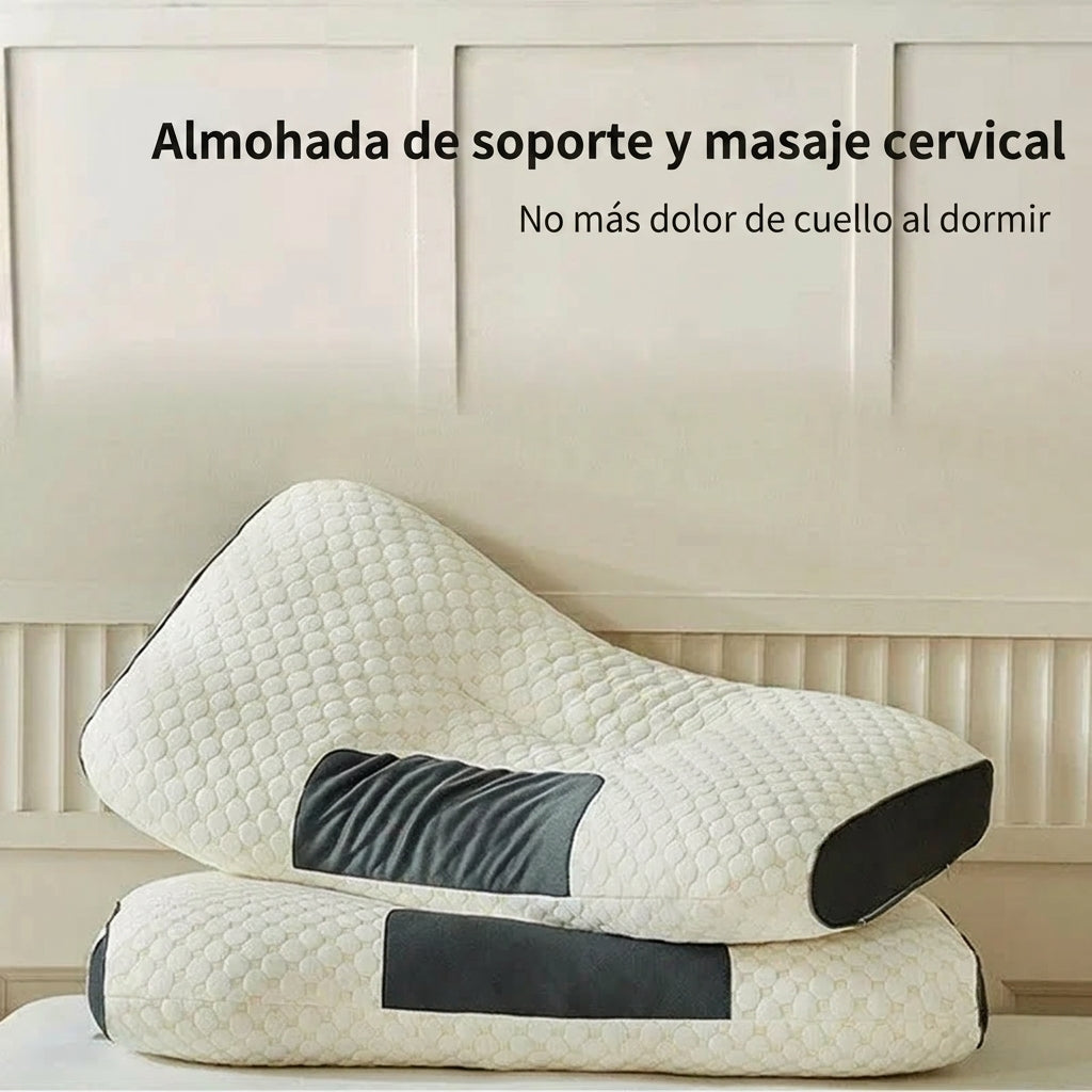 Almohada Ortopédica Relax Pro™ | Sueño Reparador y Soporte Inteligente