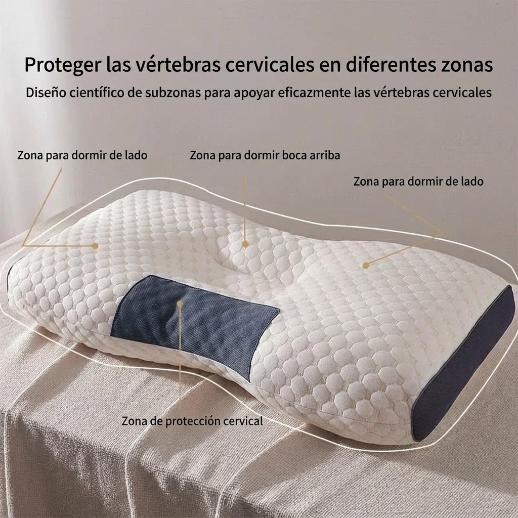 Almohada Ortopédica Relax Pro™ | Sueño Reparador y Soporte Inteligente