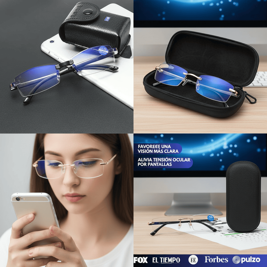 Oferta de lanzamiento: Combo nitidez total (Lentes + Estuche con envío gratis)