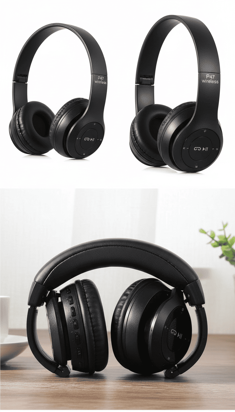 P47 SoundMax™ | Auriculares Bluetooth Premium