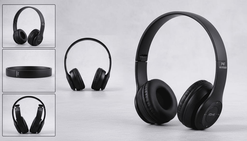 P47 SoundMax™ | Auriculares Bluetooth Premium