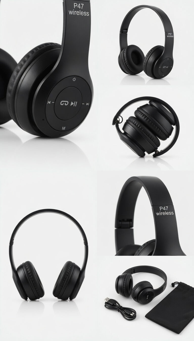 P47 SoundMax™ | Auriculares Bluetooth Premium