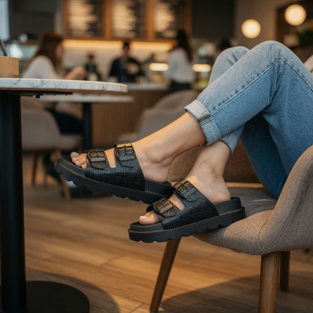 Sandalia Roma Bella™ | Diseño Sofisticado y Ligero